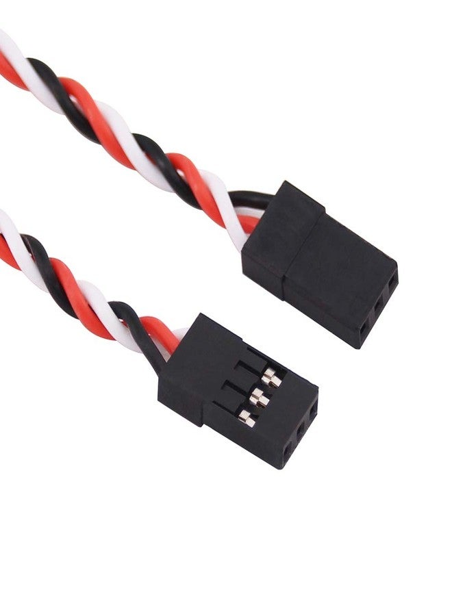 OliRC 10pcs Servo Extension 30 Cords 26awg Cable 15cm Male to Male Twisted Wire for Futaba JR(C60-10) - Image 3